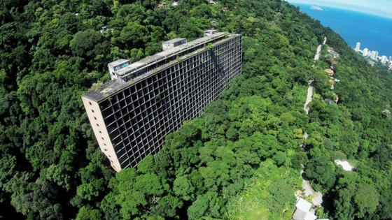 The Abandoned Gavea Tourist Hotel In The Rio Forest